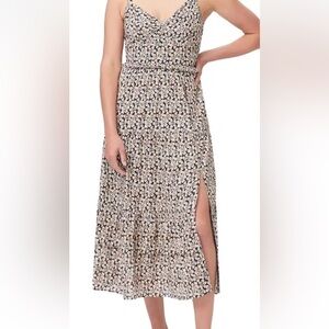 PAIGE Floral Midi Dress SIZE M